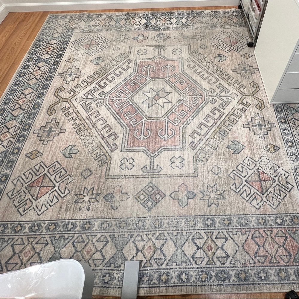 Nordic Emblems Washable Rug 8’x8’ Square